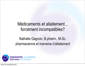 ne pourra peut-être pas allaiter - Association pour la santé publique