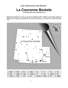 La Couronne Boréale - Club Astronomie des Moulins
