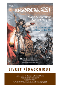 livret pédagogique - Musée Anne de Beaujeu