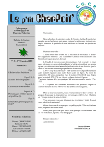 Cybergroupe Généalogique de Charente Poitevine Bulletin de