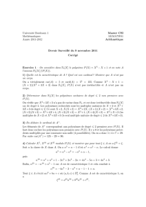 Corrigé DS - Institut de Mathématiques de Bordeaux