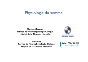 Noyaux du tronc c&eacute;r&eacute;bral Neurotransmetteurs VEILLE SOMMEIL