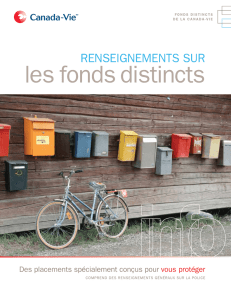 les fonds distincts - Tradex Management Inc. in English