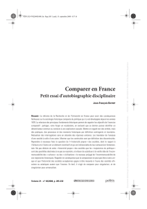 Comparer en France - Sciences Po Spire