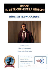 dossier pedagogique - Compagnie du Berger
