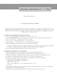 DS1 (corrigé et rapport) - Classes préparatoires MPSI/MP Blois
