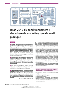 Bilan 2016 du conditionnement : davantage de marketing