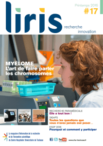 MYÉLOME L`art de faire parler les chromosomes