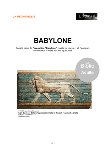 babylone - Musée du Louvre