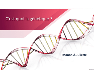 expose-cest-quoi-la-genetique-manon-juliette-cm1