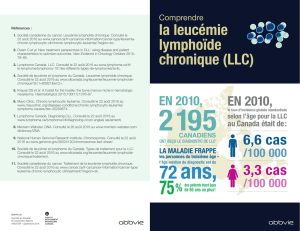 Comprendre la Leucémie Lymphoïde Chronique (LLC)