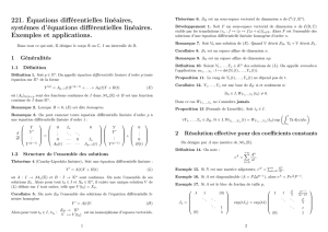 221. Équations différentielles linéaires, systèmes d - Jill