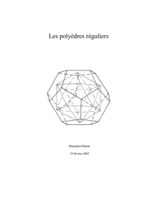 Les polyèdres réguliers