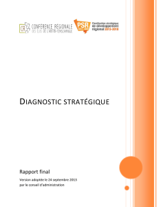 Diagnostic stratégique - Conférence Régionale des Élus de l`Abitibi