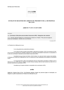 SEANCE:Arrêté du 06/10/2015 # Commission d