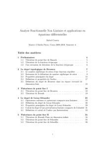 Analyse Fonctionnelle Non Linéaire et applications en équations