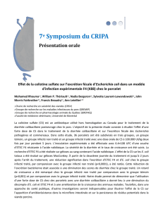 7e Symposium du CRIPA - Faculté de médecine vétérinaire