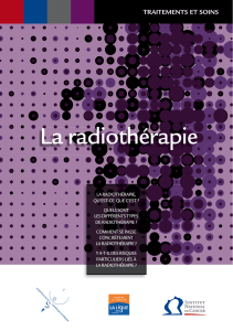 La radiothérapie - Centre Hospitalier de Troyes