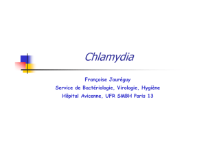 Chlamydia - Ent Paris 13