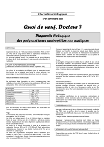 QDND N°47 - Diagnostic biologique des polynucléoses