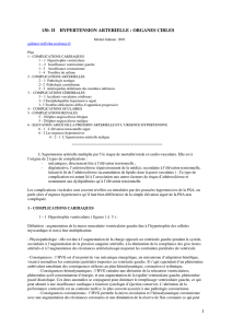 1 130- ii hypertension arterielle : organes cibles