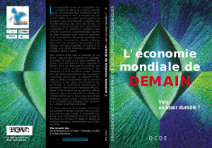 L`économie mondiale de demain