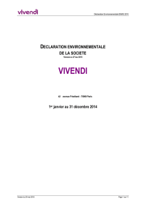 Déclaration_EMAS_2014_Vivendi_2015 05 29 v validée A Drouet