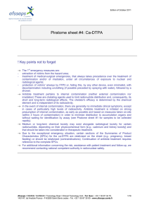 Piratome sheet 4 - Ca-DTPA
