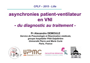 Asynchronies patient-ventilateur en VNI – du diagnostic au