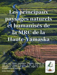 Guide complet sur les paysages de la Haute-Yamaska