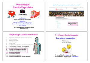 Iris Schuster Physiologie Cardio-Vasculaire 2015B