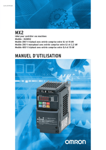 mx2 manuel d`utilisation