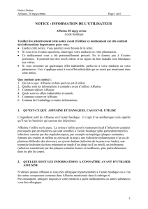 notice : information de l`utilisateur - Will