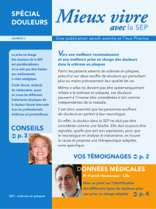 Spécial douleurs - sclérose en plaques | APF