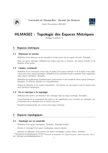 Topologie-syllabus - Moodle UM