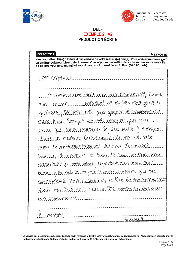 Comprehension Ecrite Delf B2 Exercices Image To U