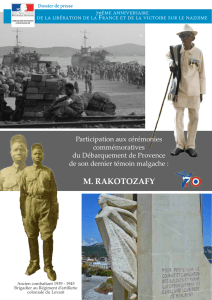 m. rakotozafy - Ambassade de France à Madagascar