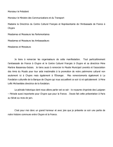 texte Papadopoulou - Ambassade de France à Chypre