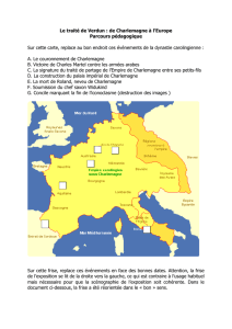 Le traité de Verdun : de Charlemagne à l`Europe Parcours