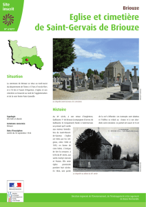 Eglise et cimetière de Saint