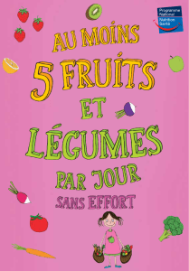 5 fruits et légumes par jour sans effort