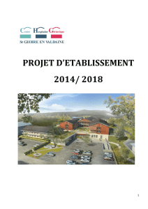 projet d`etablissement 2014/ 2018 - ch-st-geoire