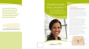 Vous êtes concernées par l`hysterectomie
