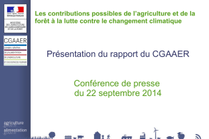 PDF Présentation du rapport du CGAAER Les contributions