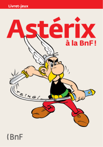 Exposition Astérix à la BnF ! - Livret-jeux