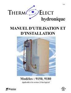 Manuel d`installation et d`opération