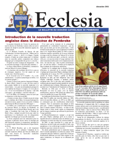 Ecclesia - the Diocese of Pembroke