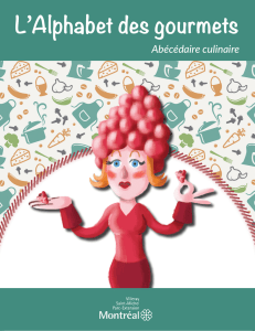 L`Alphabet des gourmets