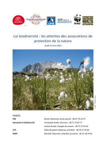 Loi biodiversité : les attentes des associations de protection de la