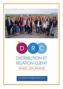 CV 2014 - master 206 Dauphine - Université Paris